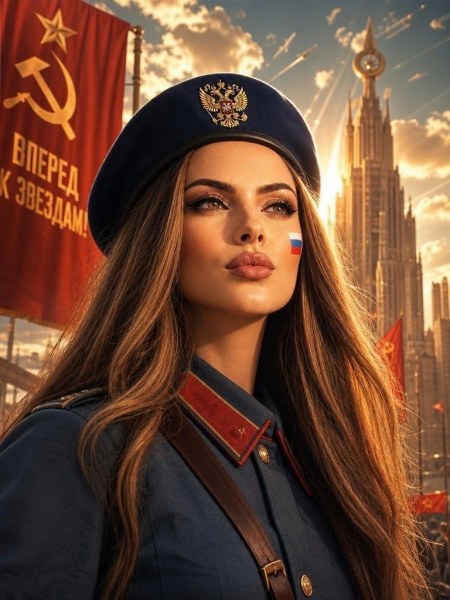 Промпт №7856 — для нейрофотосессии ко Дню России