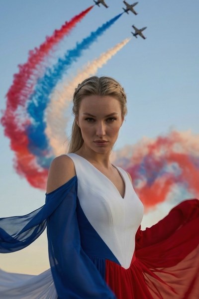 Готовый промпт №7840 для нейрофотосессии ко Дню России