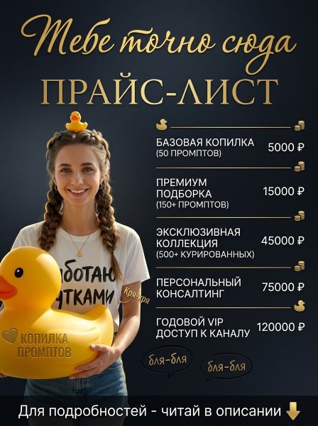 Промпт №11675 — для инфографики