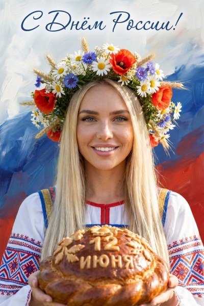 Промпт №7883 — для нейрофотосессии ко Дню России