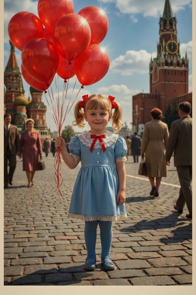 Готовый промпт №682 для нейрофотосессии на 1 мая