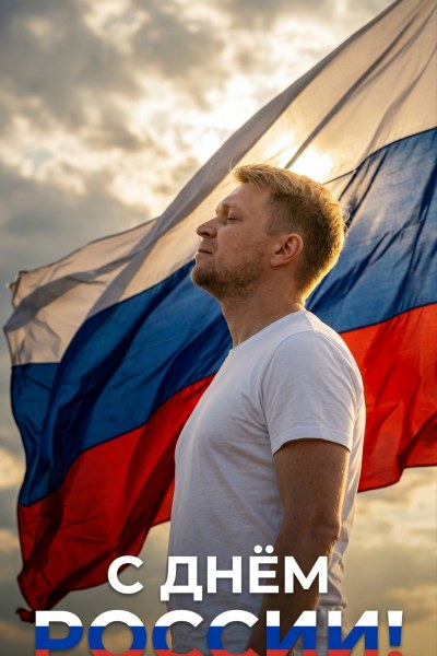 Промпт №9260 — для нейрофотосессии ко Дню России